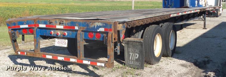 image for item L1692 1999 Nu Van flatbed trailer