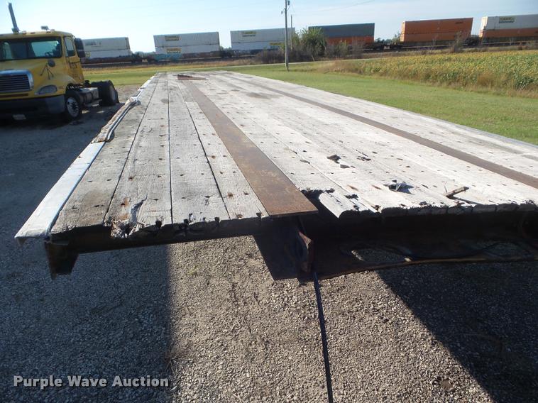 image for item L1692 1999 Nu Van flatbed trailer