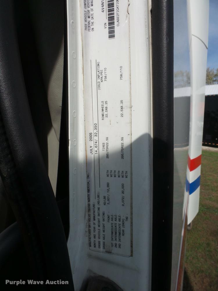 image for item L4451 2006 Volvo VNL semi truck