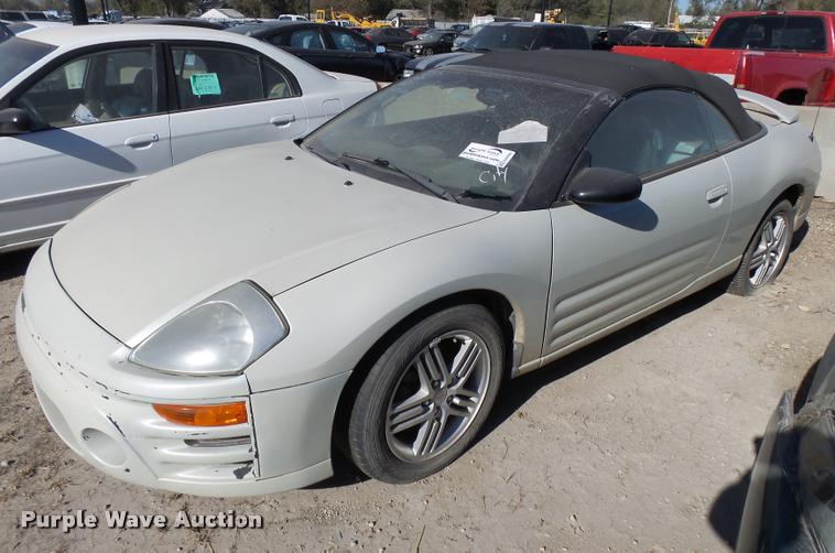 image for item DA2058 2003 Mitsubishi Eclipse convertible