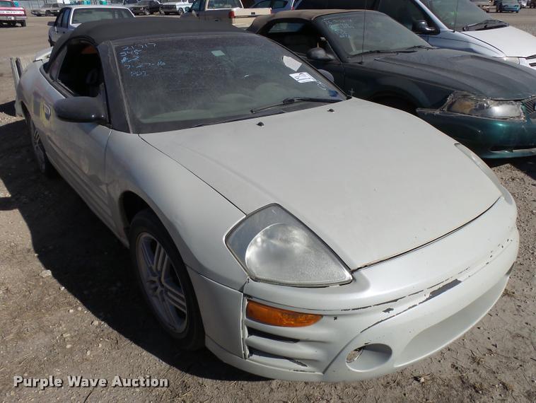 image for item DA2058 2003 Mitsubishi Eclipse convertible