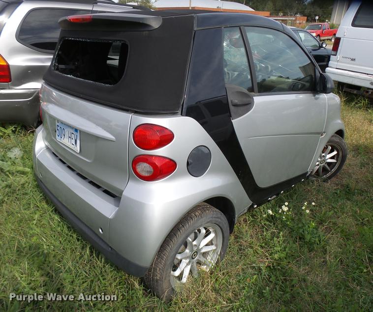 image for item L3320 2009 Smart Fortwo convertible