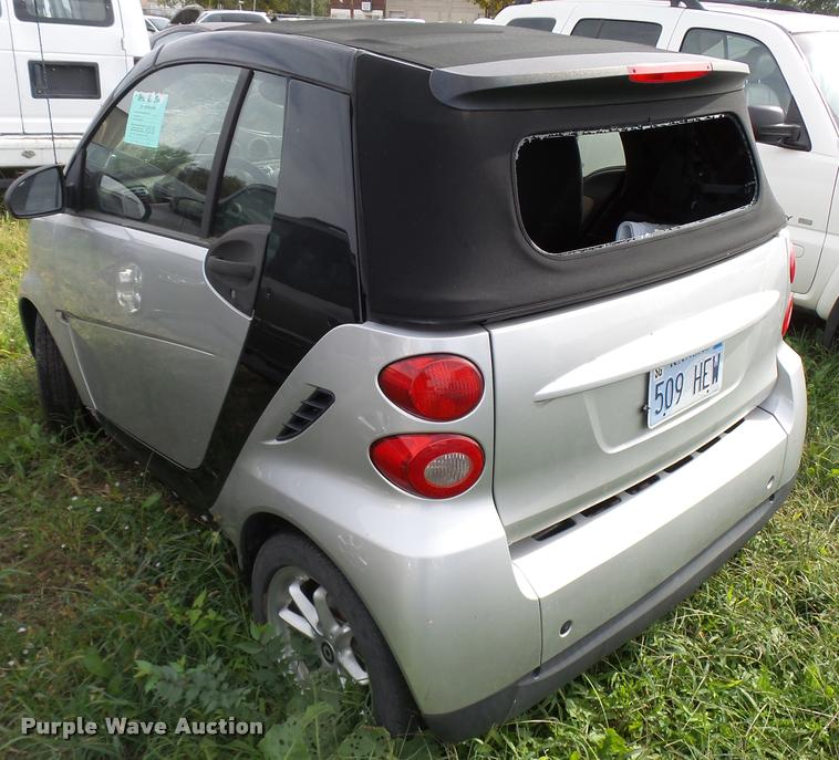image for item L3320 2009 Smart Fortwo convertible