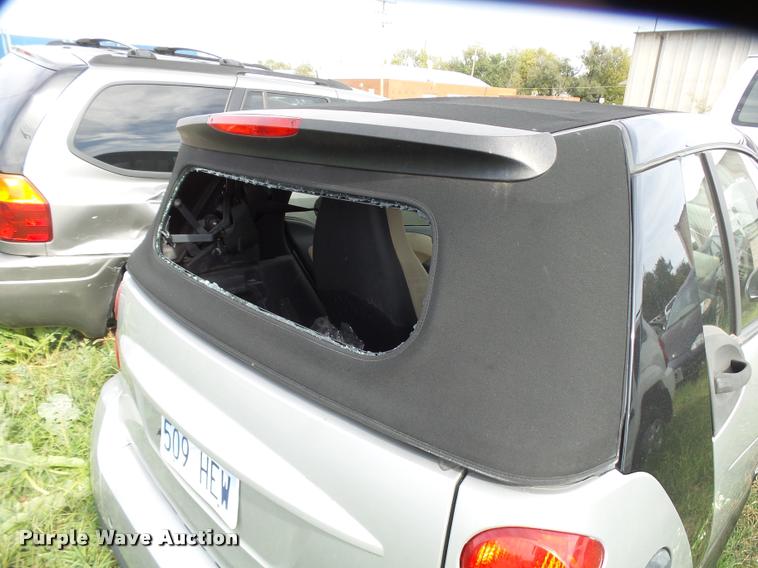 image for item L3320 2009 Smart Fortwo convertible