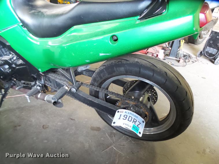 image for item L3322 1996 Kawasaki Ninja motorcycle