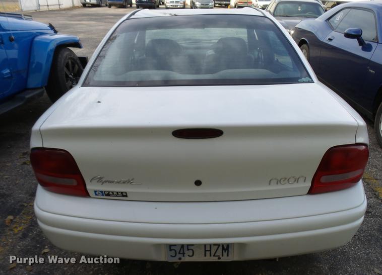 image for item L3323 1999 Plymouth Neon