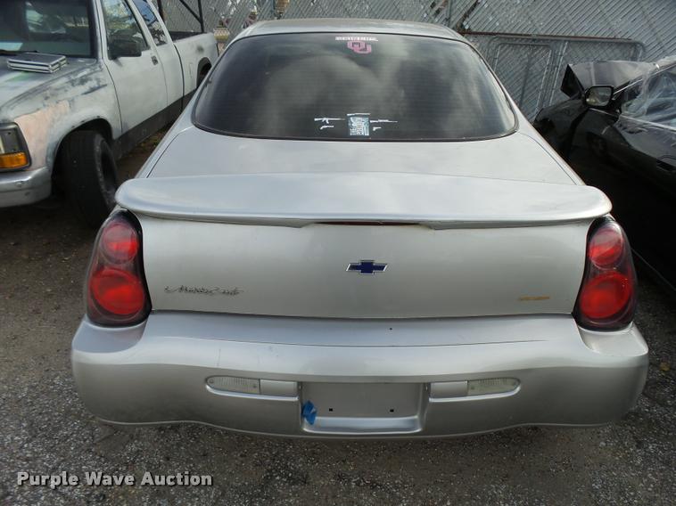 image for item L3324 2005 Chevrolet Monte Carlo