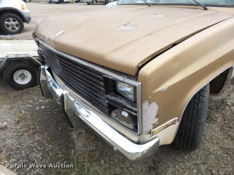 image for item L3390 1984 Chevrolet 10 pickup truck