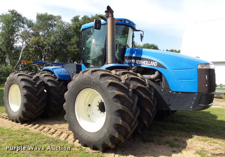 image for item AL9101 2002 New Holland TJ375 4WD tractor