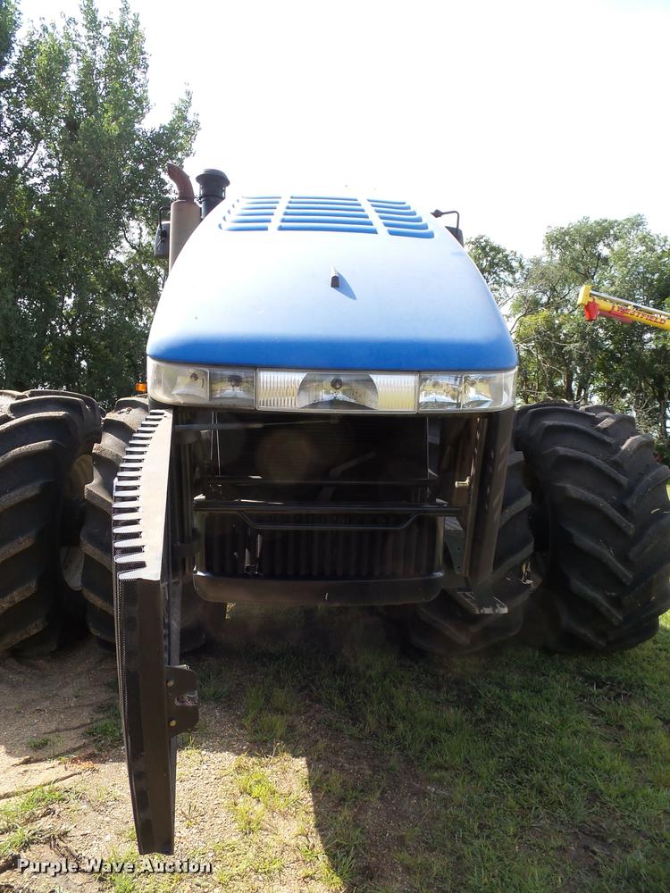 image for item AL9101 2002 New Holland TJ375 4WD tractor