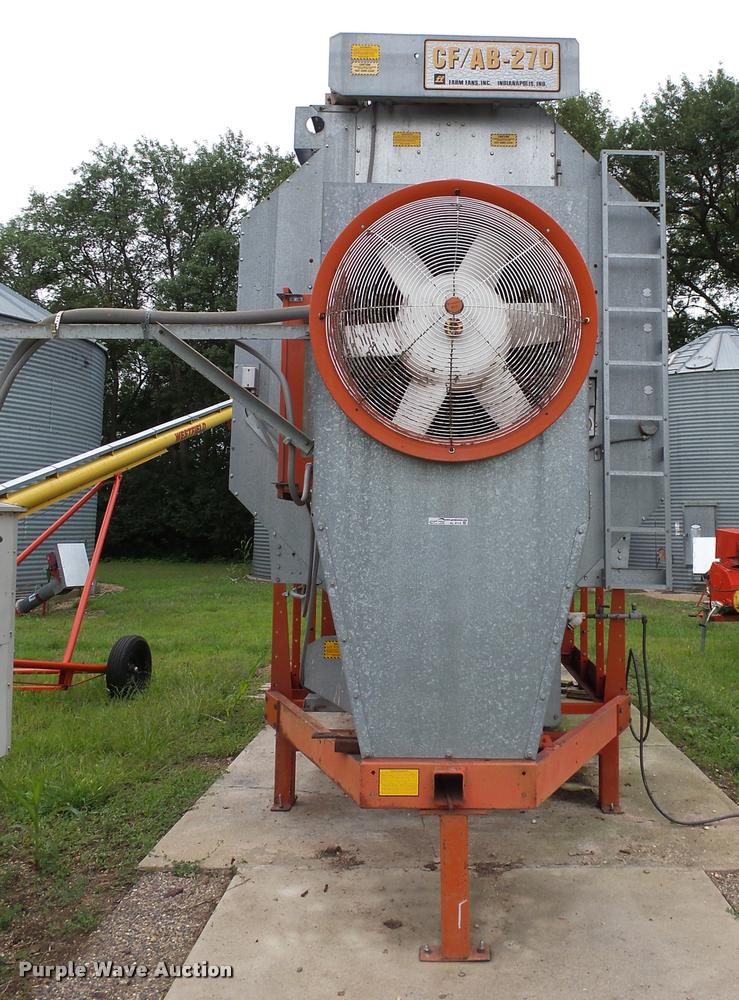 Farm Fans CFAB270 grain dryer in Westbrook, MN Item AL9114 sold