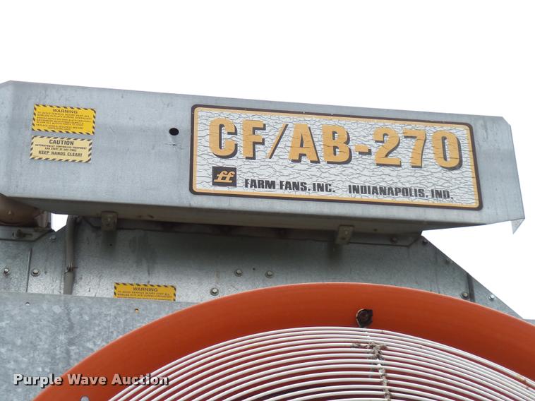 image for item AL9114 Farm Fans CF-AB-270 grain dryer