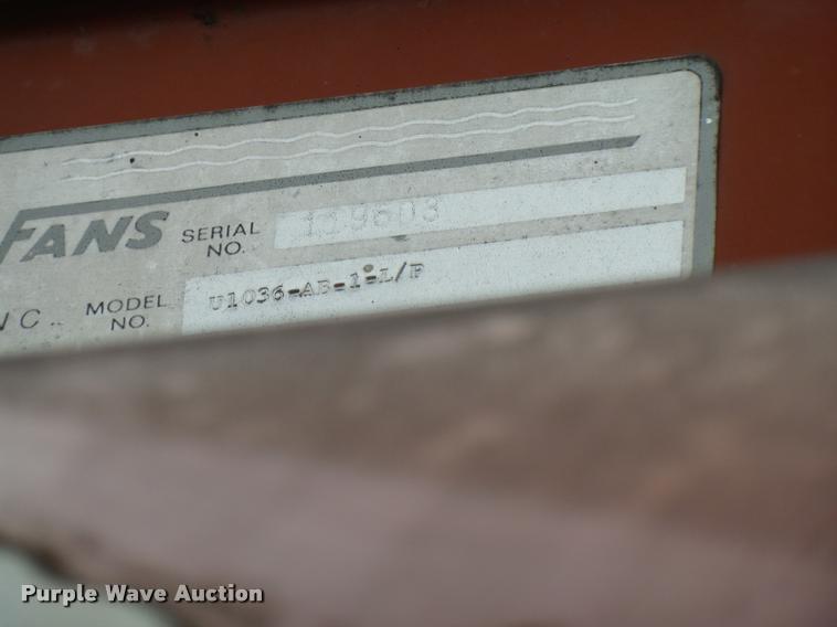 image for item AL9114 Farm Fans CF-AB-270 grain dryer