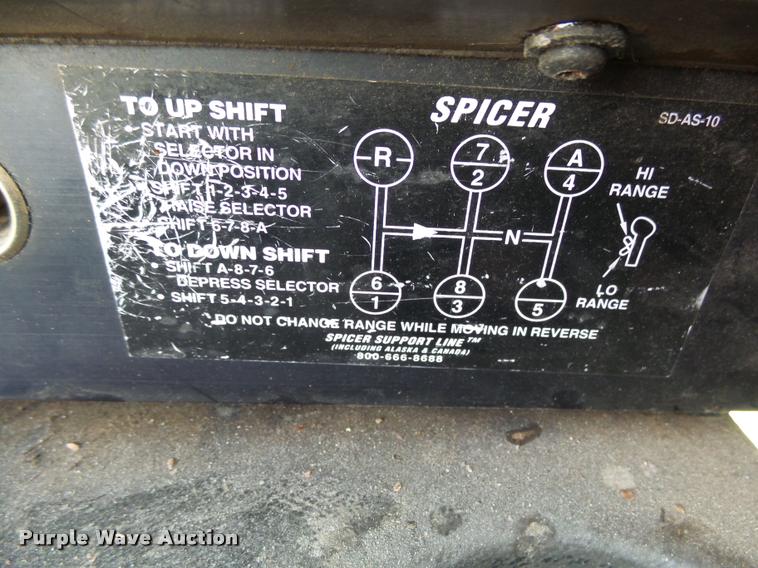 image for item AL9115 1996 International 9200 grain truck