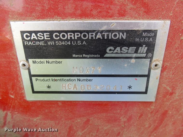 image for item AL9118 Case IH MDX71 disc mower