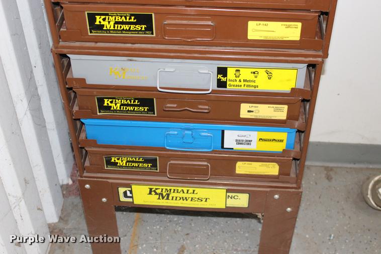 image for item BU9839 Kimball Midwest bolt bins and hardware cabinets