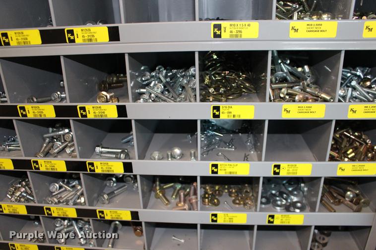 image for item BU9839 Kimball Midwest bolt bins and hardware cabinets