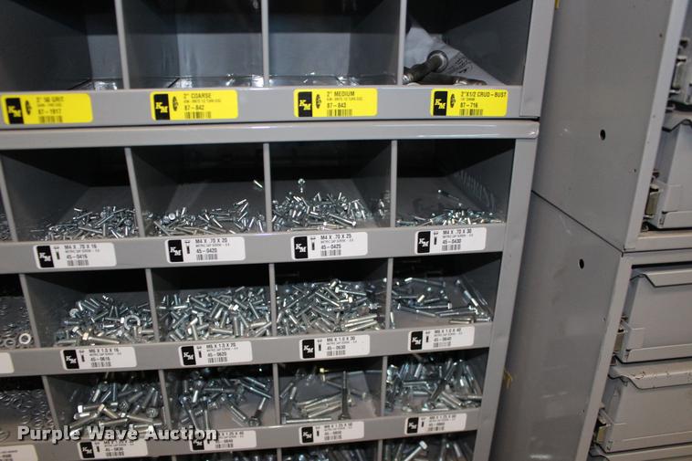 image for item BU9839 Kimball Midwest bolt bins and hardware cabinets
