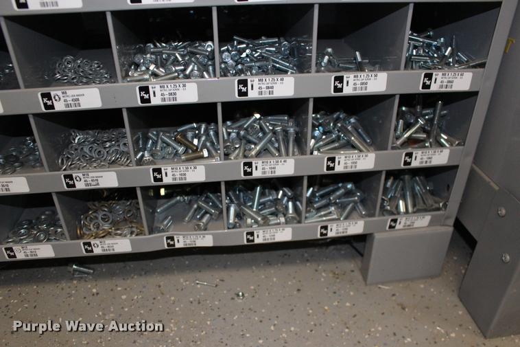 image for item BU9839 Kimball Midwest bolt bins and hardware cabinets