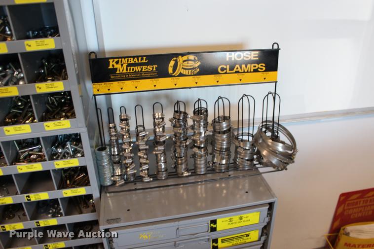 image for item BU9839 Kimball Midwest bolt bins and hardware cabinets