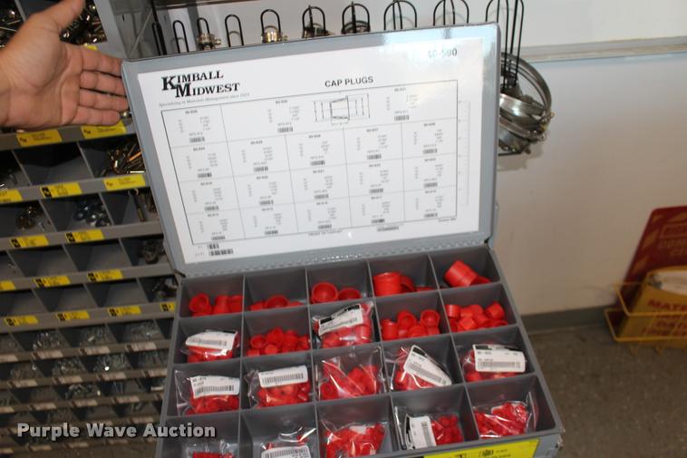 image for item BU9839 Kimball Midwest bolt bins and hardware cabinets