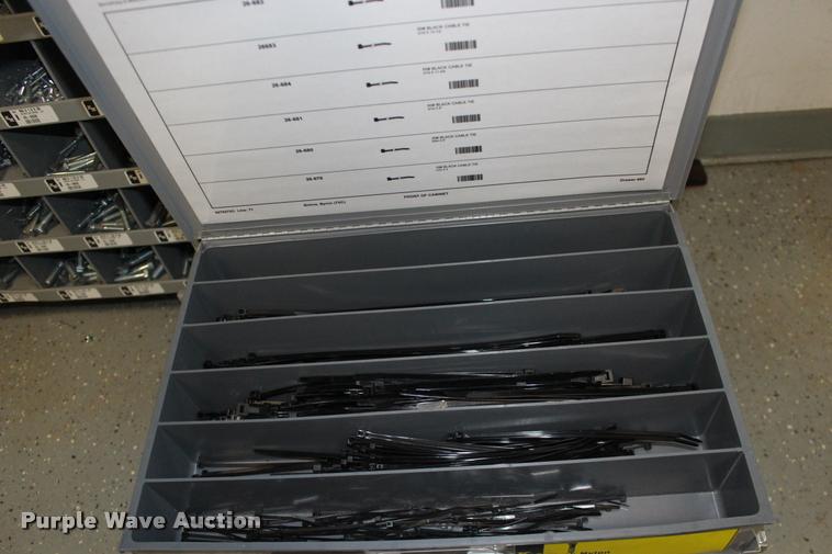 image for item BU9839 Kimball Midwest bolt bins and hardware cabinets