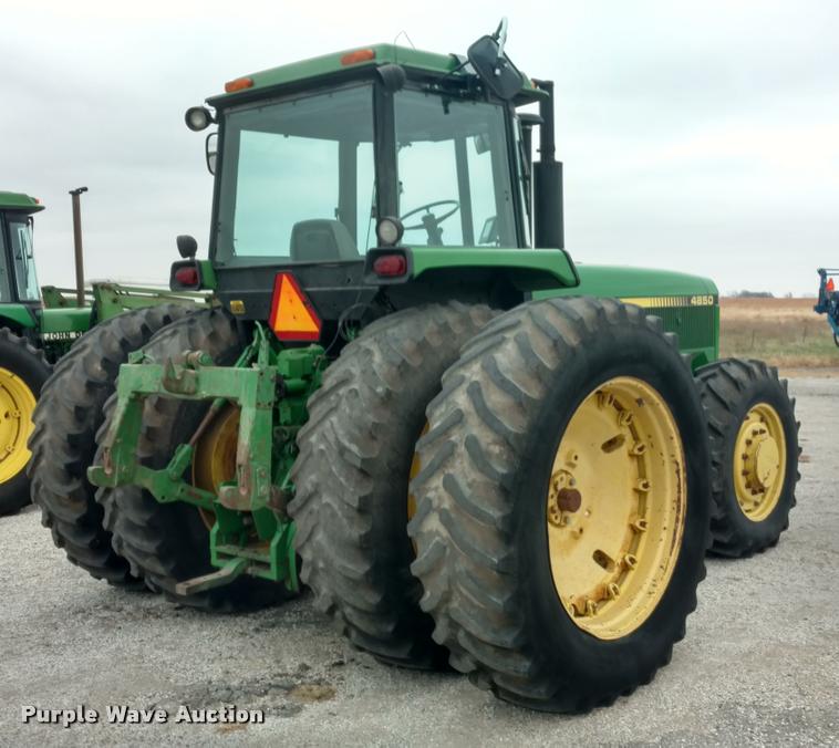 image for item BU9846 1988 John Deere 4850 MFWD tractor