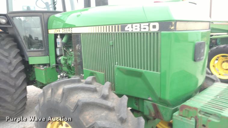 image for item BU9846 1988 John Deere 4850 MFWD tractor