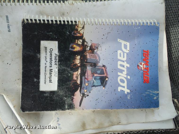 image for item DA3758 1998 Tyler Patriot 150 self-propelled sprayer