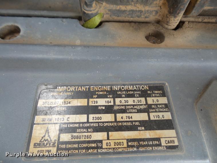 image for item DA3758 1998 Tyler Patriot 150 self-propelled sprayer