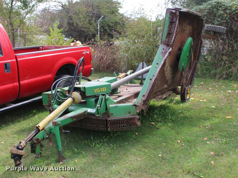 image for item DA4287 John Deere 1518 batwing rotary mower