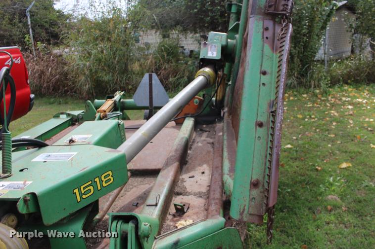 image for item DA4287 John Deere 1518 batwing rotary mower