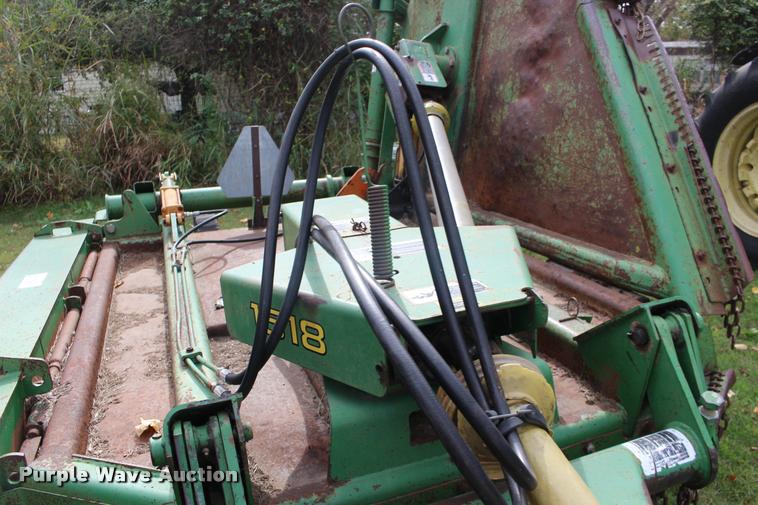 image for item DA4287 John Deere 1518 batwing rotary mower