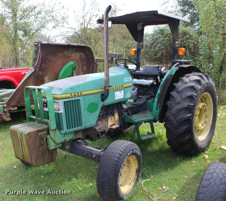 image for item DA4288 1992 John Deere 5400 utility tractor