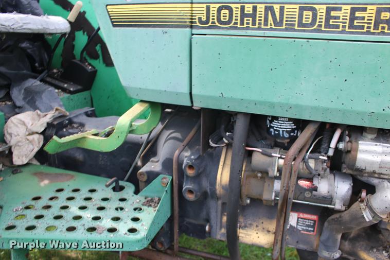 image for item DA4288 1992 John Deere 5400 utility tractor