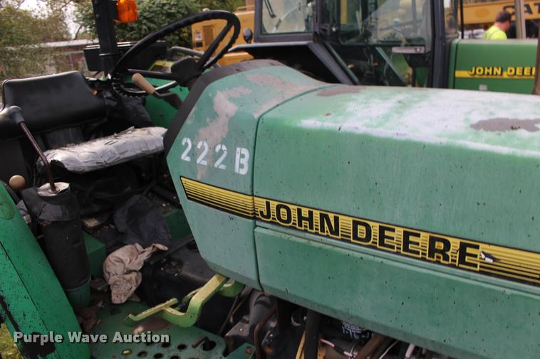 image for item DA4288 1992 John Deere 5400 utility tractor