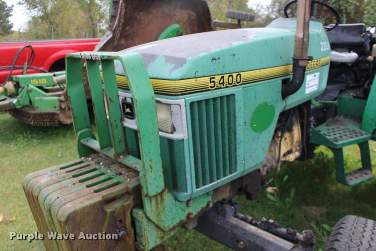 image for item DA4288 1992 John Deere 5400 utility tractor