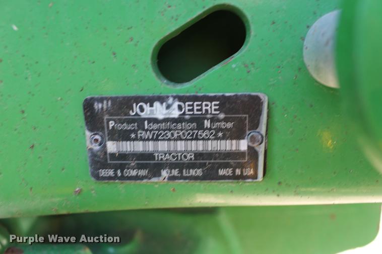 image for item DA4293 2011 John Deere 7230 Premium MFWD tractor