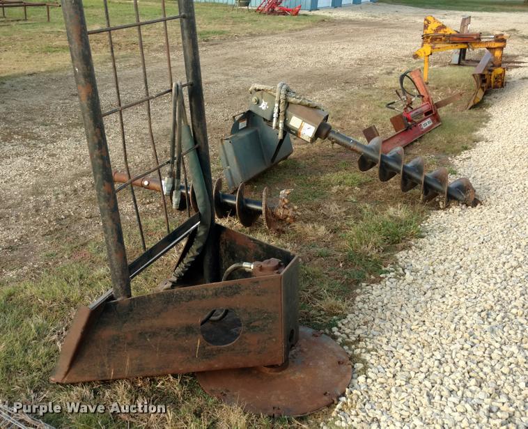 image for item DA4302 Hicks tree saw skid steer attachment