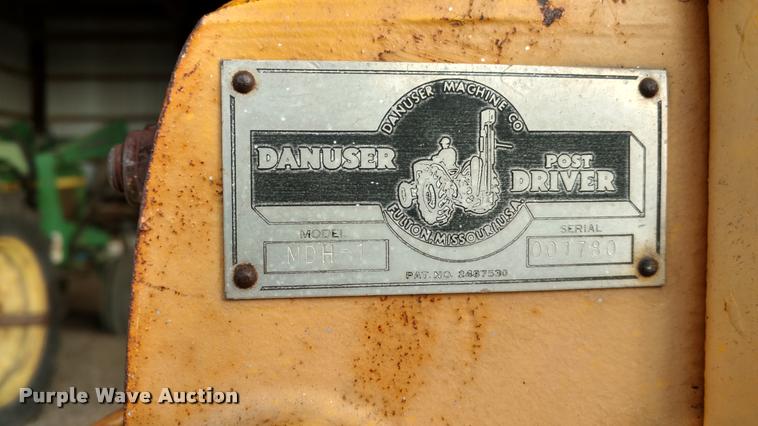 image for item DA4315 Danuser MDH-1 post driver