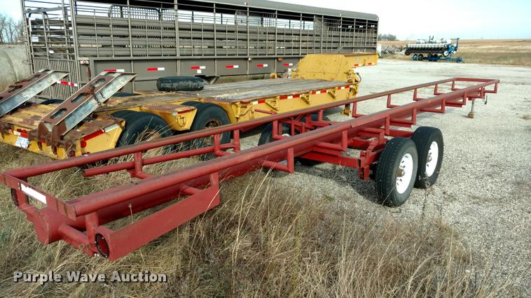 image for item DA4322 Hay bale trailer