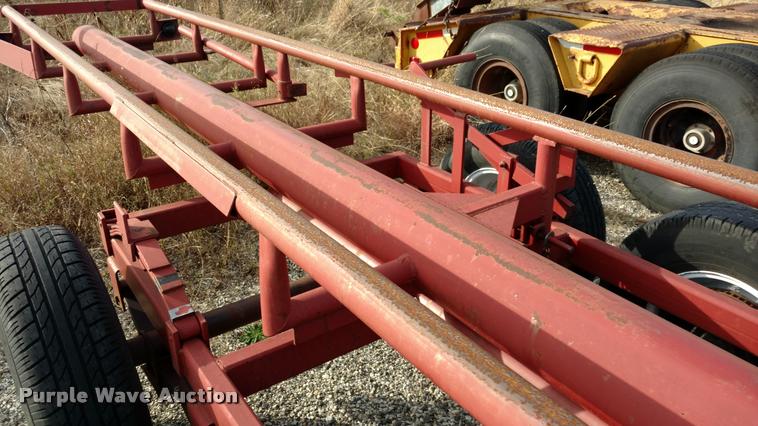 image for item DA4322 Hay bale trailer