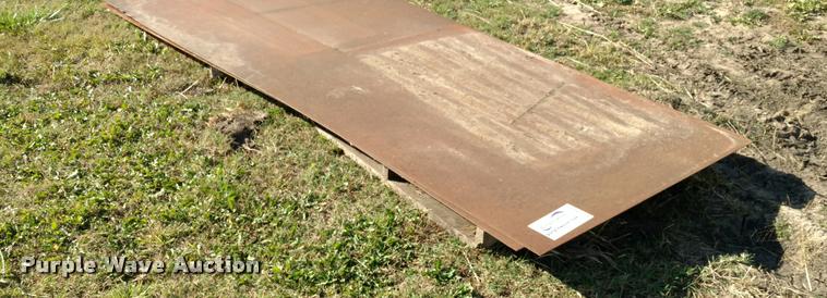 image for item DA4333 (4) pieces of 3/16" steel plate