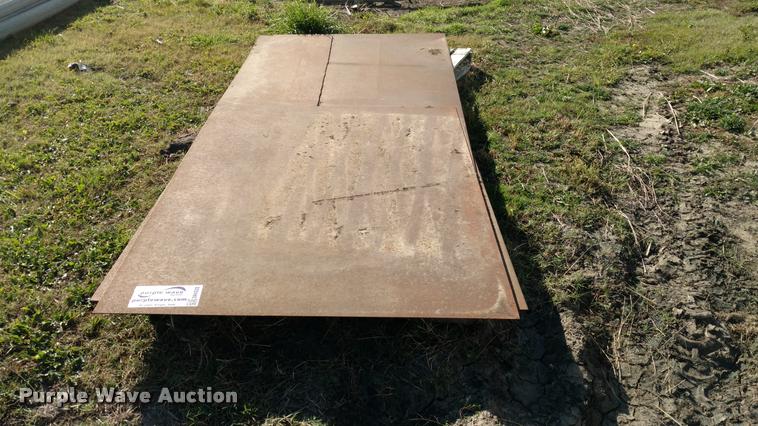 image for item DA4333 (4) pieces of 3/16" steel plate