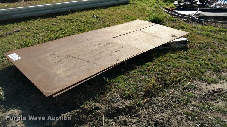 image for item DA4333 (4) pieces of 3/16" steel plate