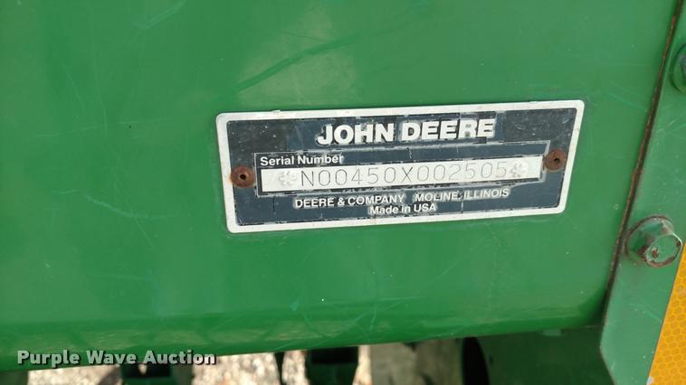 image for item DA4336 John Deere 450 grain drill