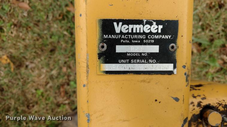 image for item DA4372 Vermeer R23 hay rake