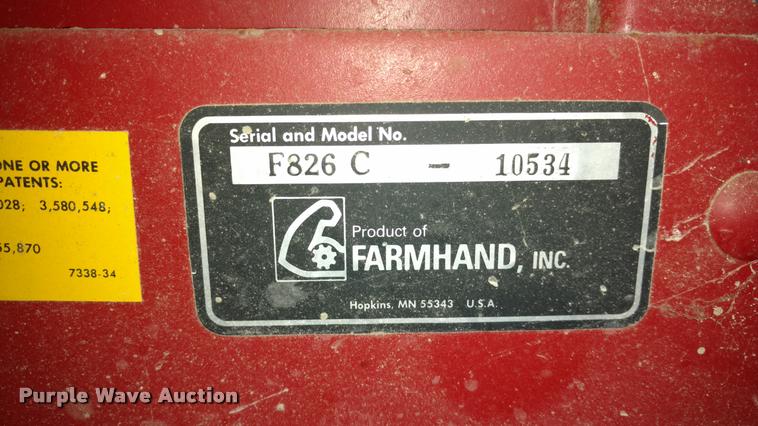 image for item DA4381 Farm Hand 822 grinder/mixer