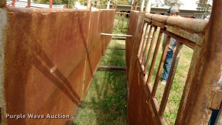 image for item DA4386 Steel livestock alley