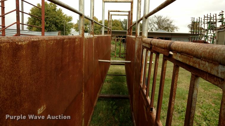 image for item DA4386 Steel livestock alley
